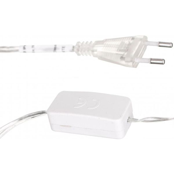 Гирлянда фигура LED 80 ламп 51 см бело-голубая