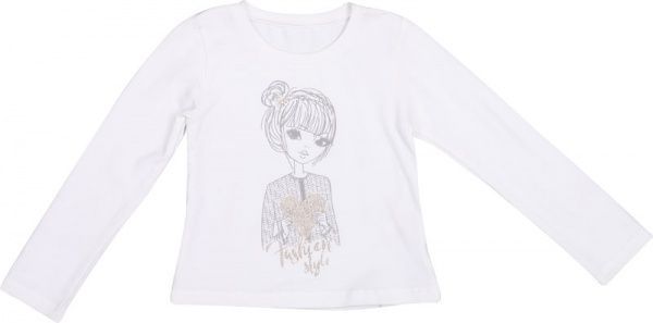 Блуза Фламинго белый 759-416 