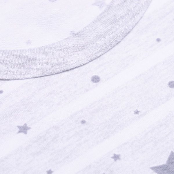 Майка для мальчиков Татошка 2513228зп р.140 белый с серым 