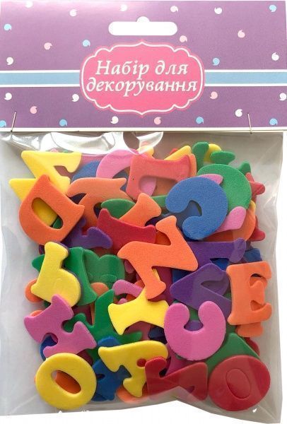 Набір для декорування з фоамірану ABC Аплі-Краплі 