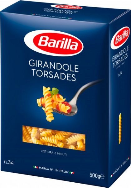 Макароны Barilla Girandole Torsades №34 500 г 