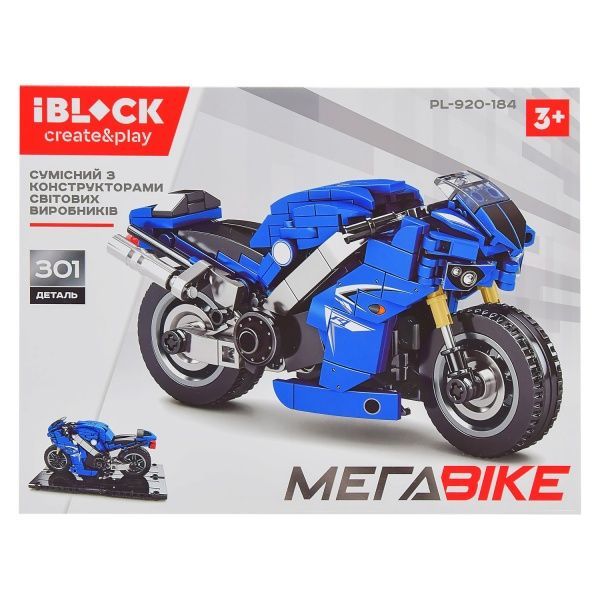Конструктор Iblock МЕГАBIKE PL-920-184