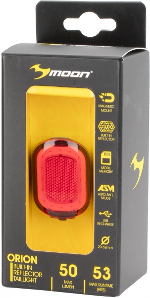 Фонарь велосипедный Moon 220462-RB задний