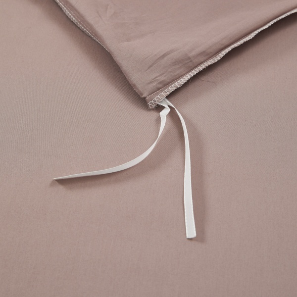 Комплект постельного белья Solid 2 однотонный бежевый La Nuit 