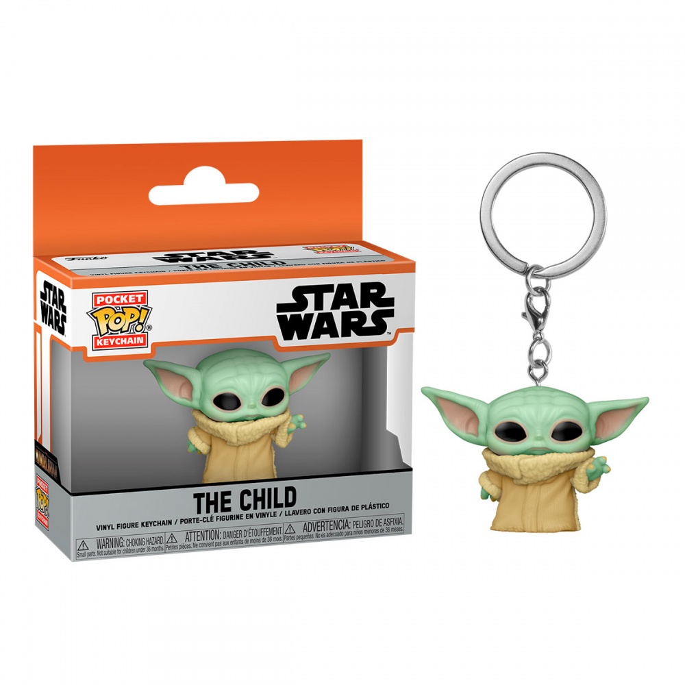 Игровая фигурка Funko на клипсе cерии Мандалорец Малыш Грогу