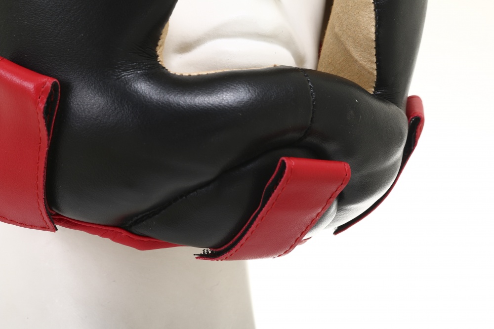 Шлем боксерский MaxxPro р. M AHG-750 Red vynil M красный