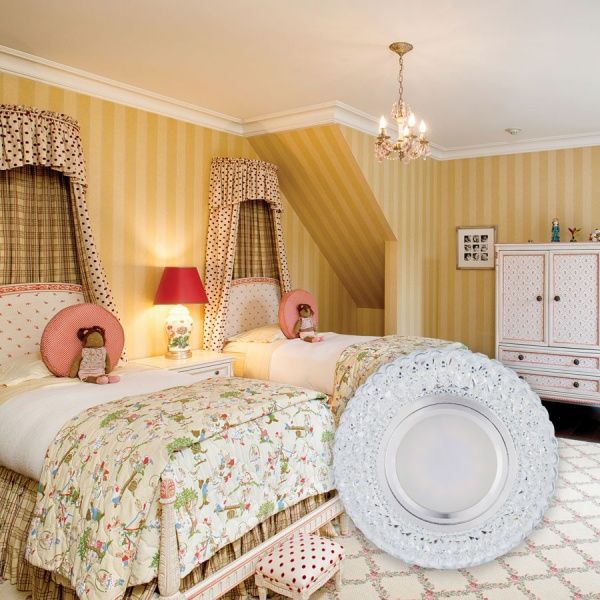 Светильник точечный LightMaster CL7089 MR16 GU5.3 с LED-подсветкой 3 Вт 2 шт./уп. прозрачный/хром