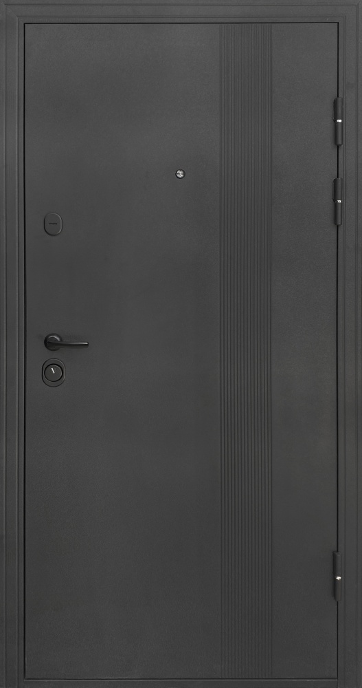 Дверь входная Двері БЦ Хортица черный муар 2050x960 мм правая