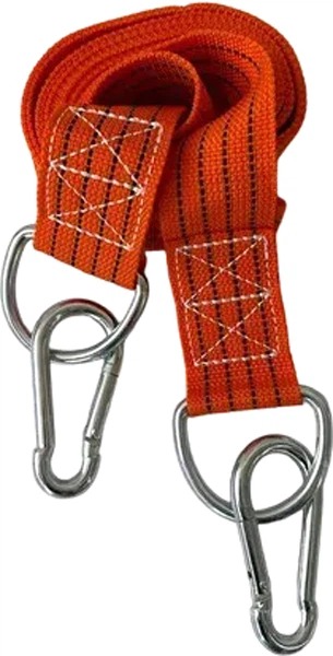 Трос буксировочный Poputchik 4 м 3 т ST205-340 красный