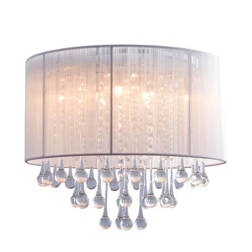 Люстра Zuma Line Verona 8xG9 білий 