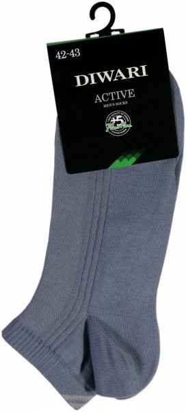 Шкарпетки Diwari ACTIVE 018 короткі р. 27 сірий 