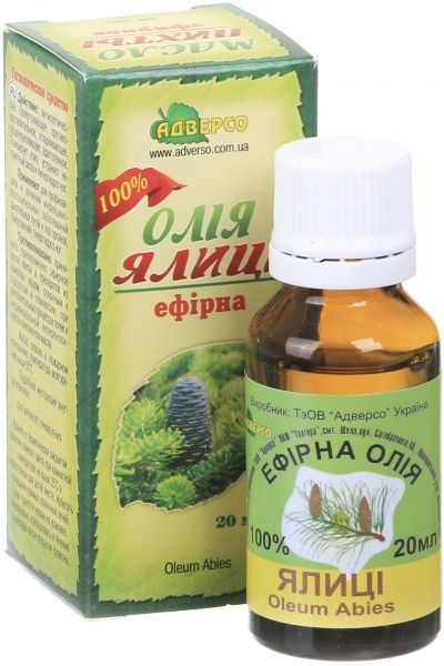 Эфирное масло Адверсо Ялиця 20 мл 