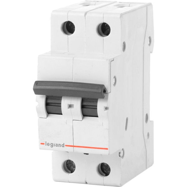 Автоматичний вимикач  Legrand RX3 4,5кА 16А 2Р C 419697