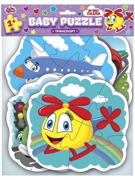 Бебі-пазли Ranok Creative Транспорт 443805