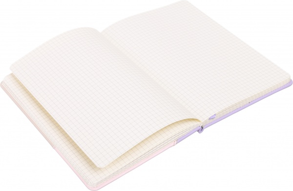 Книга для записей Geometry А5 фиолетово-белый