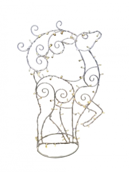 Декоративная новогодняя фигура Олень Волшебный светодиодная (LED) 140 см 