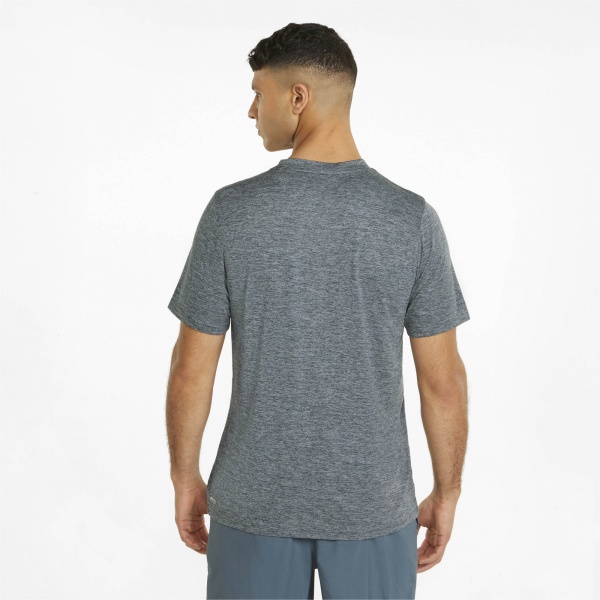 Футболка Puma TRAIN FAV HEATHER CAT SS TEE 52013982 р.XL серый