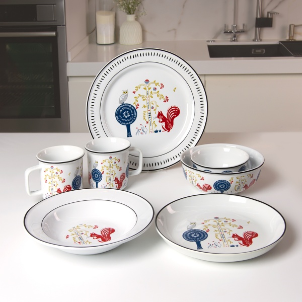 Тарілка глибока Лісова пісня 11.5 см MVM