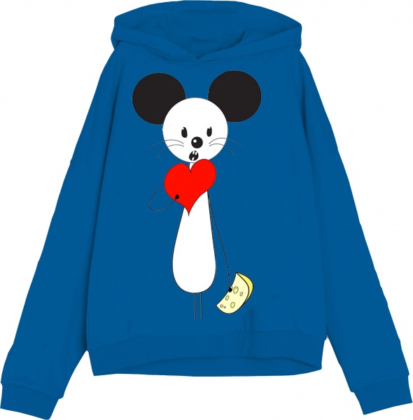 Худи для девочки KOSTA р.146 37 синий 1981-5 