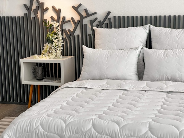 Одеяло Floral Aloe Vera 200x220 см ARCLOUD белый