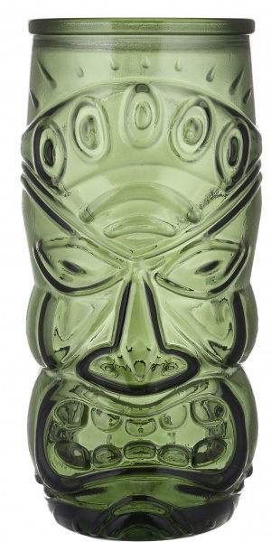 Стакан высокий Tiki зеленая 550 мл 1 шт. San Miguel 