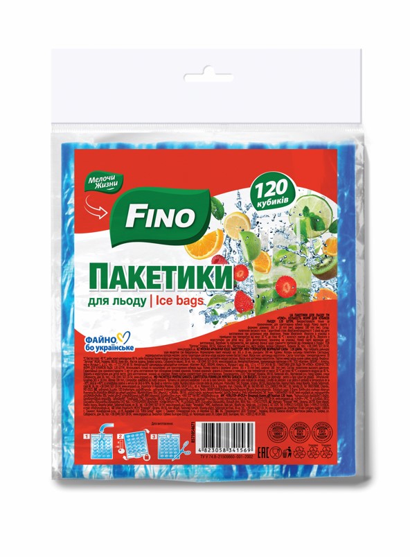 Пакеты для льда Fino Пакетики для льда