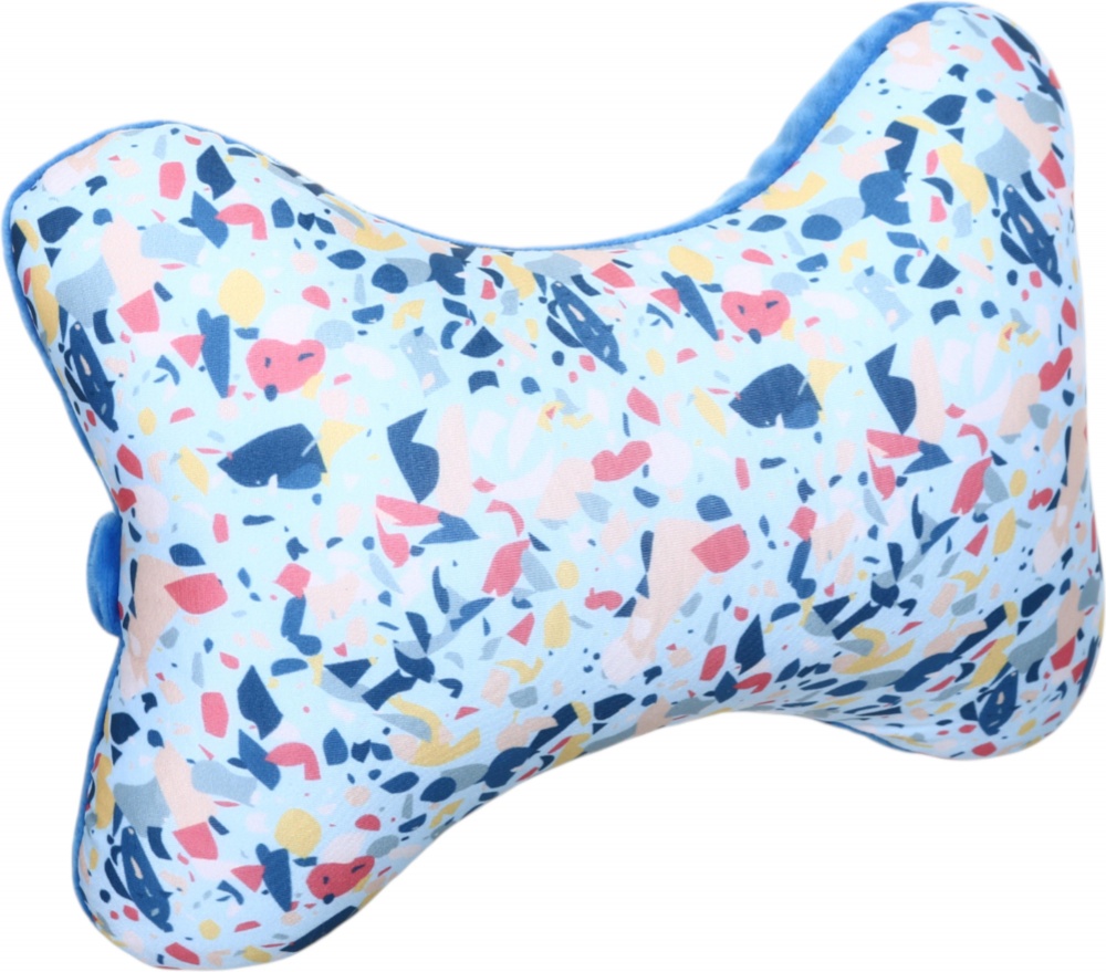 Подушка дорожня Confetti Blue Luna 30x16 см різнокольоровий