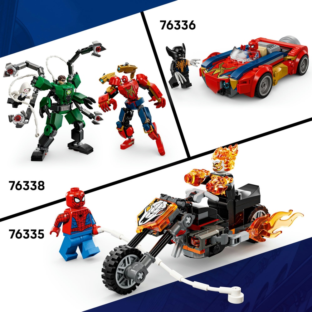 Конструктор LEGO Super Heroes Marvel Робот Майлза Моралеза vs. Человек-паук 2099 76337