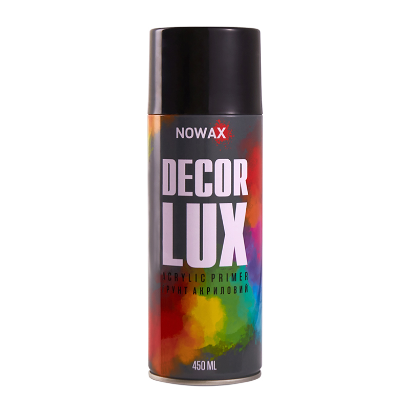 Грунт реактивный Nowax Spray 450мл черный (BLACK/RAL9005) черный NX48049 450мл 0,433кг