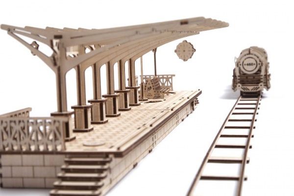 3D-конструктор Ukrainian Gears Перон до локомотиву