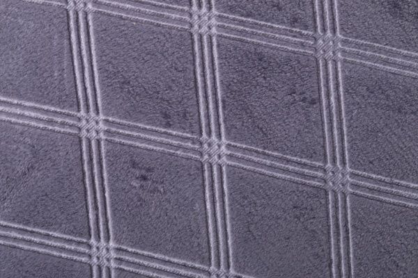 Покривало Embossed Crossline 220x240 см La Nuit графіт 