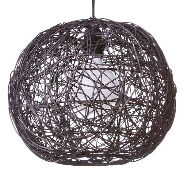 Підвіс Accento lighting ALCh-P-C1007-R 1x60 Вт E27 коричневий 