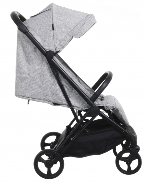 Коляска прогулочная Cleverkids A16 серая 