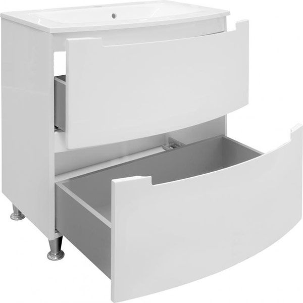 Тумба напольная Aqua Rodos HeadWay 80 белая под умывальник из искусственного камня 80