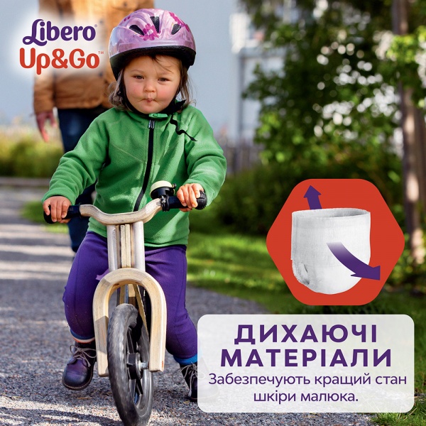 Подгузники-трусики Libero Up&Go 6 13-20 кг 34 шт.