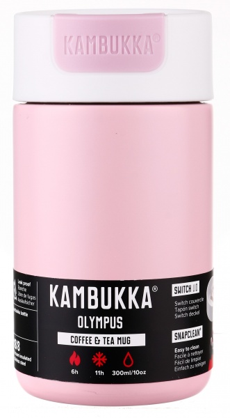 Термочашка Olympus 300 мл ніжно-рожева Bergamo