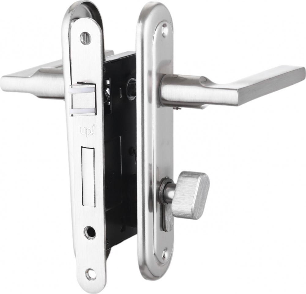Комплект фурнитуры цилиндровый UP! (Underprice) First PZ SN 62 мм никель без петель