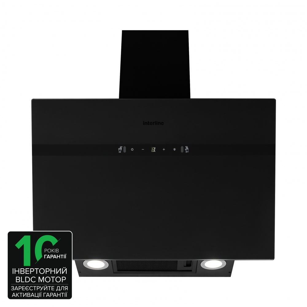 Витяжка Interline STREAM MATT BL A/60/GL/M