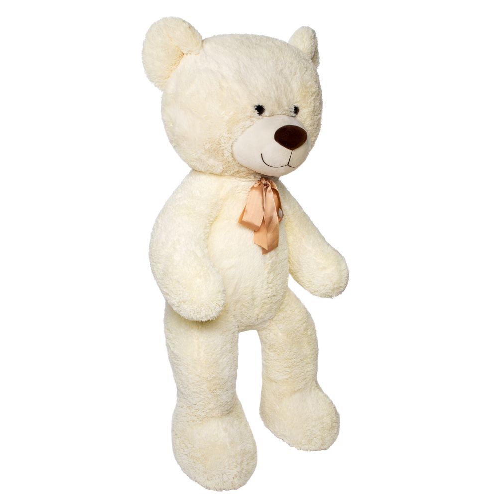 М'яка іграшка INKATOYS Ведмідь Пломбір 132 см світло-бежевий MEDV10_SU