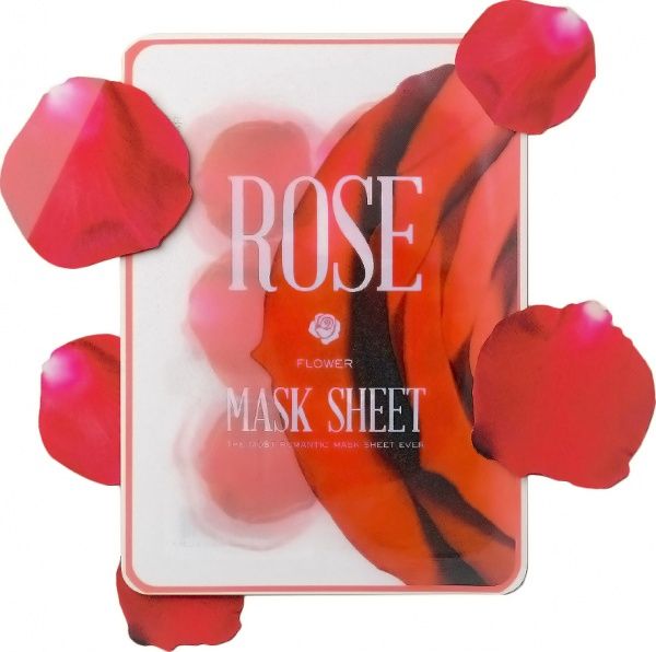 Маска для обличчя Kocostar Slice Mask Sheet Rose 20 мл 12 шт.