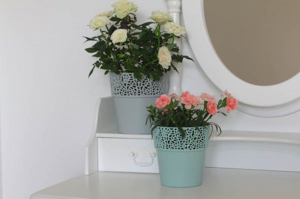 Горщик Lamela Росса 145 круглий м'ятний 