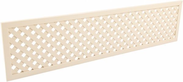 Решітка 820x196 під фасад 920x296 ваніль