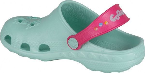 Сабо Coqui Little Frog 8701-100-4436 р. 27-28 бирюзовый