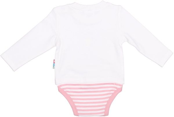 Боди Colibrі с длинным рукавом tiny diamond р.86 молочный CLG005 