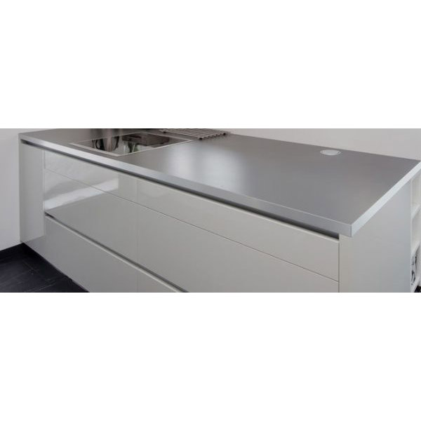 Уголок алюминиевый АЛЮПРО 20x10x2 мм 2000 мм анодированный