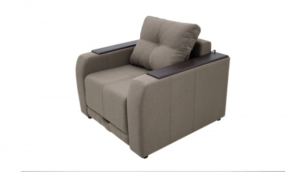 Крісло розкладне Кедр ПЛЕЙН 960х980 мм капучино 