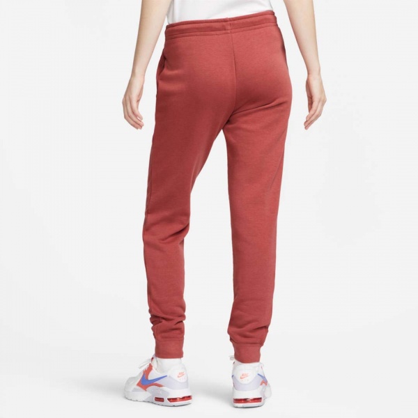 Брюки Nike ESSNTL PANT REG FLC MR DX2320-691 р. XL бордовый