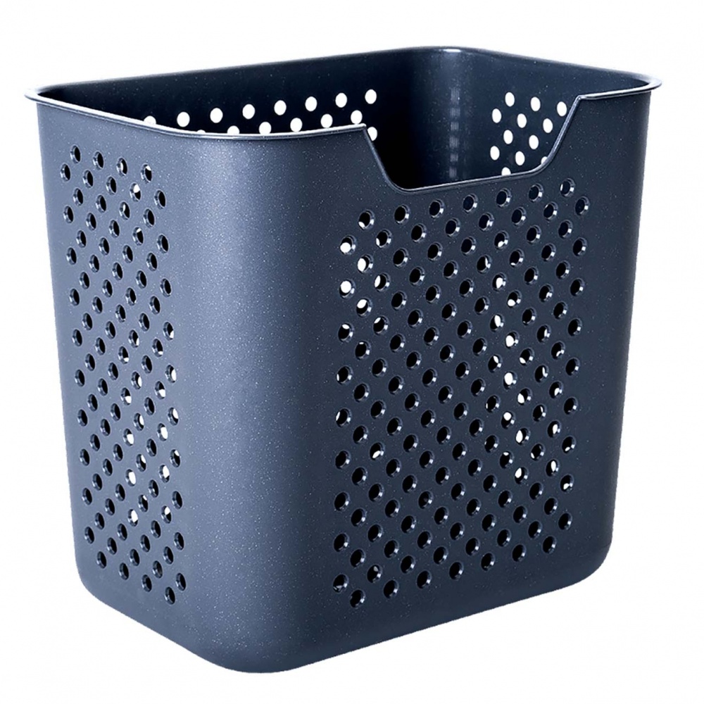 Корзина для белья Алеана Simple 10 л гранит