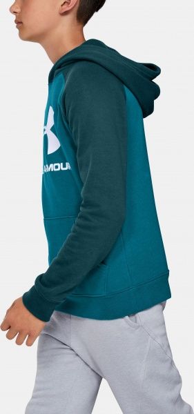 Джемпер Under Armour Rival Logo Hoody 1325328-417 р. XL синий