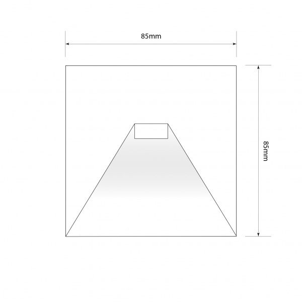Крышка к светильнику Светкомплект Cover ST S2 85 черный 